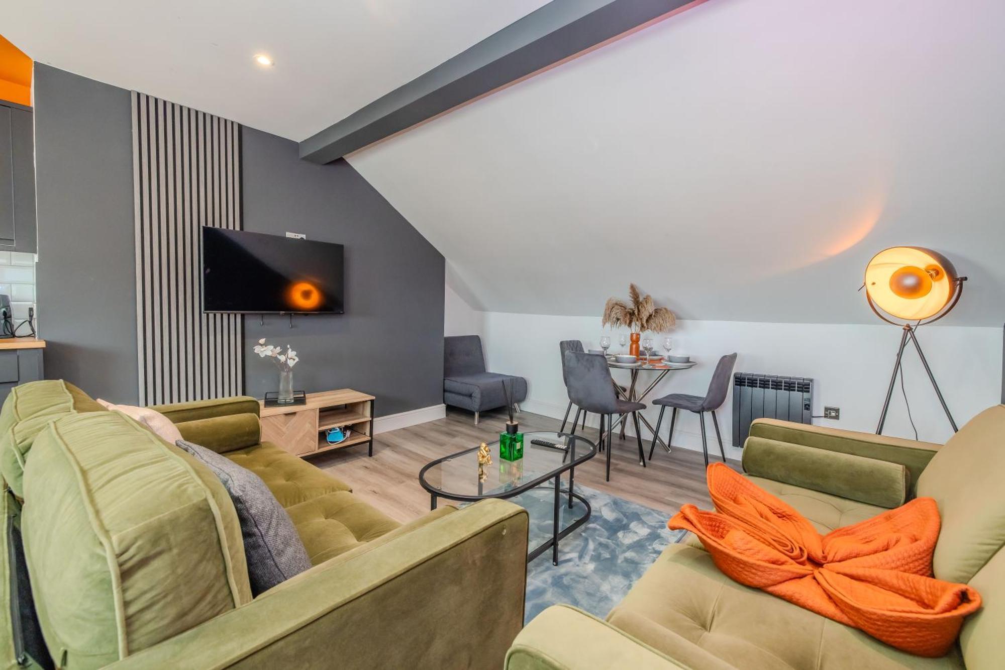 Luxe City Living L 2-Bedroom Flat With Free Parking Brighton Dış mekan fotoğraf