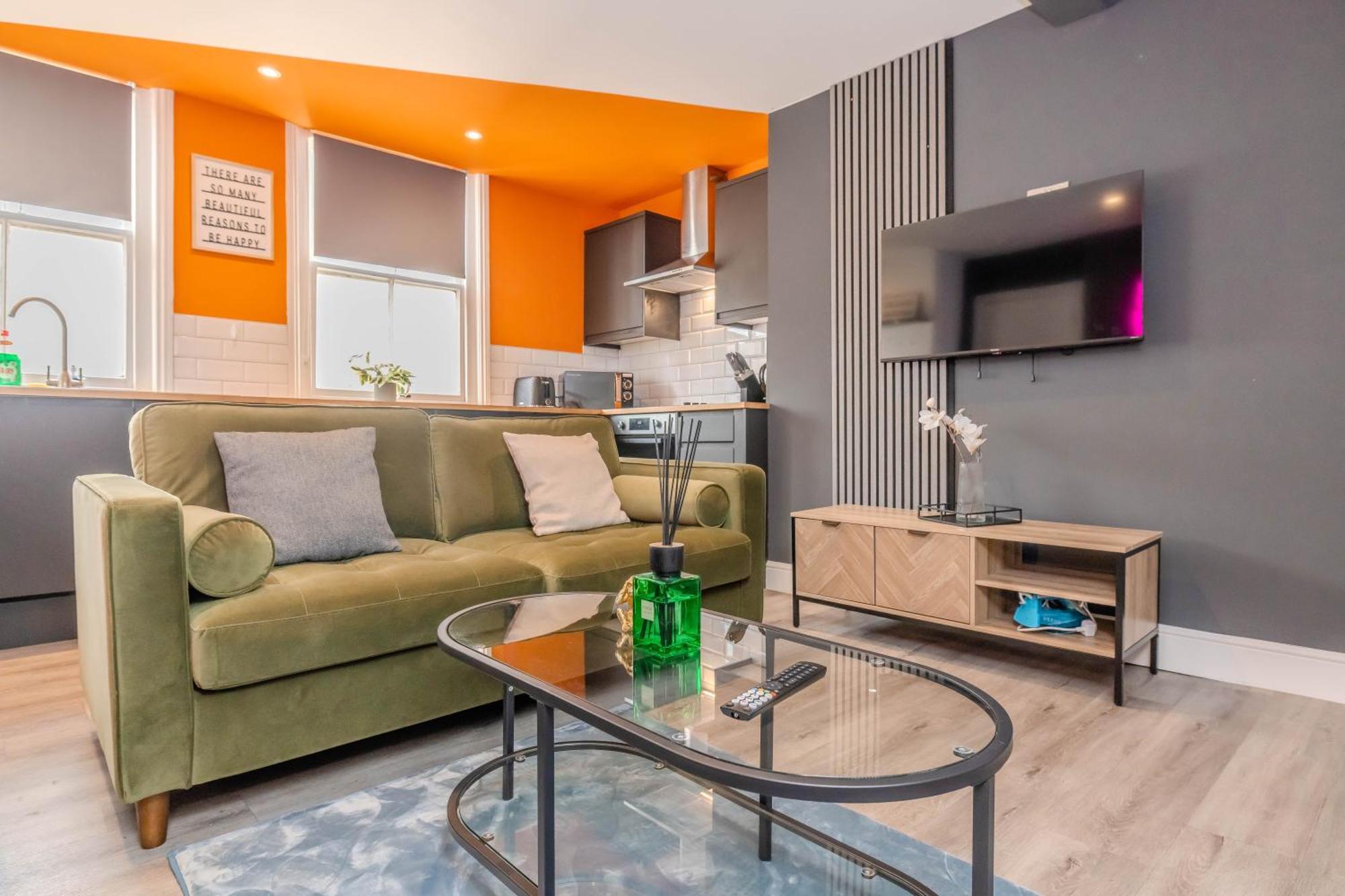 Luxe City Living L 2-Bedroom Flat With Free Parking Brighton Dış mekan fotoğraf