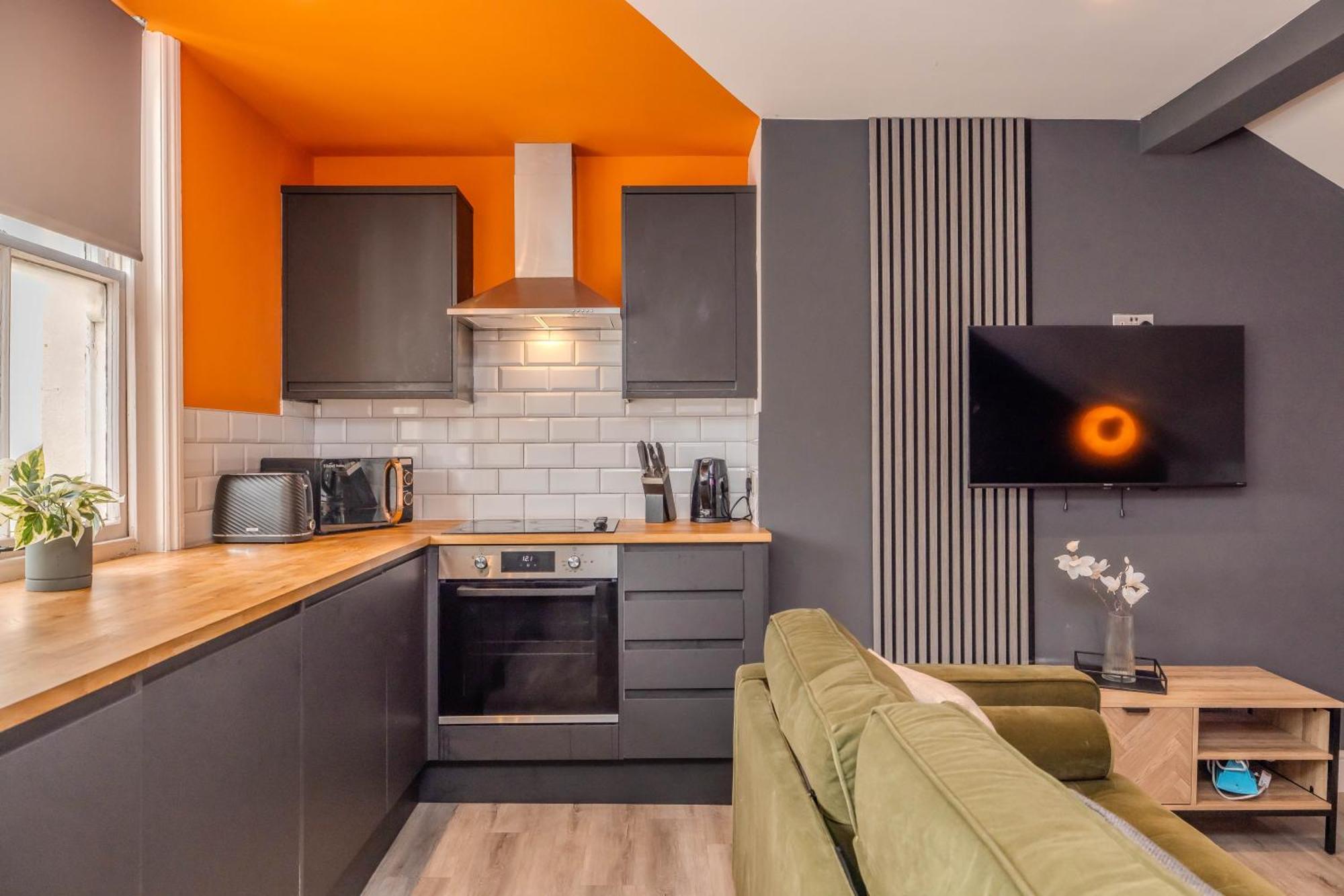 Luxe City Living L 2-Bedroom Flat With Free Parking Brighton Dış mekan fotoğraf